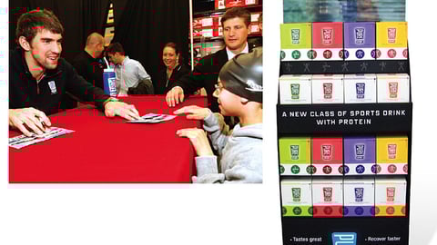 PureSport Michael Phelps Floorstand