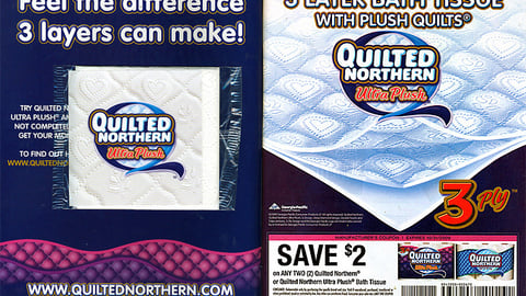 Quilted Northern Sample Ad