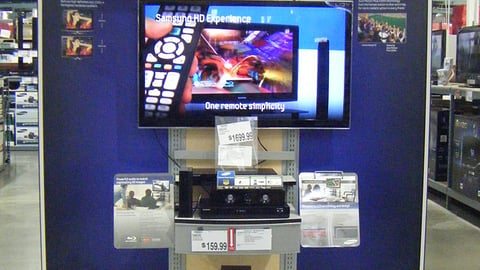 Samsung Home Theater Endcap