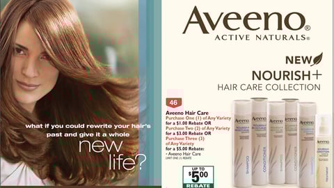 Rite Aid Aveeno Hair Care Feature
