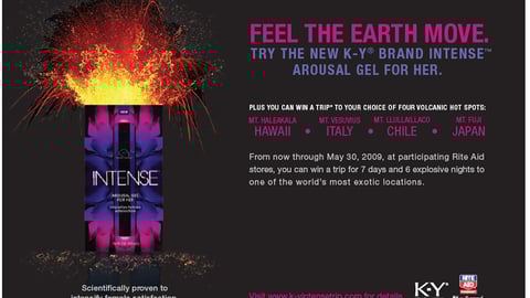 Rite Aid 'K-Y Intense' Sweeps Feature