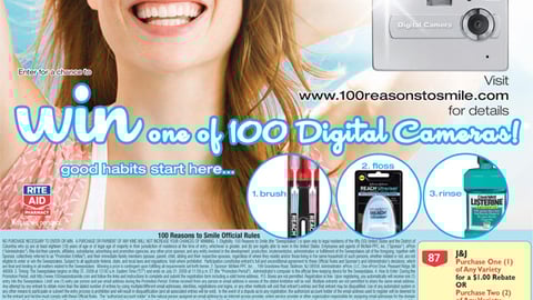 Rite Aid J&J '100 Reasons to Smile' Feature