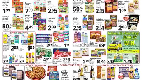 Ralphs 7UP 'Go Green' Feature