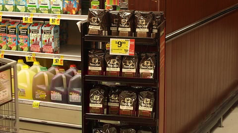 Peet's Coffee Floorstand