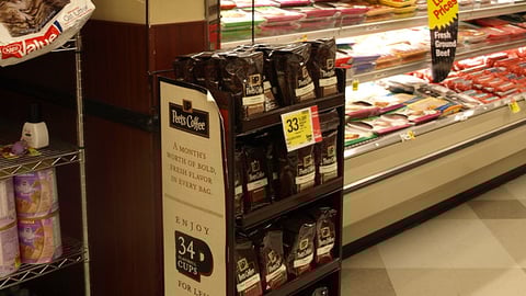 Peet's Coffee Floorstand