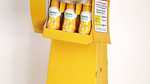 Dulcolax Balance Powerwing Floorstand