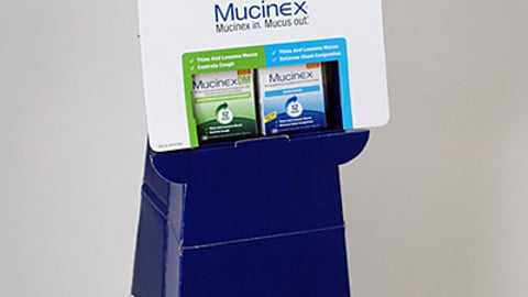Mucinex Floorstand/Powerwing
