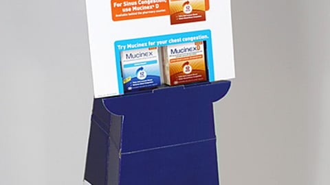 Mucinex 24-ct. Floorstand/Power Wing