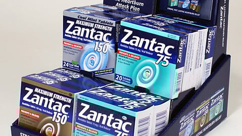 Zantac Counter Display