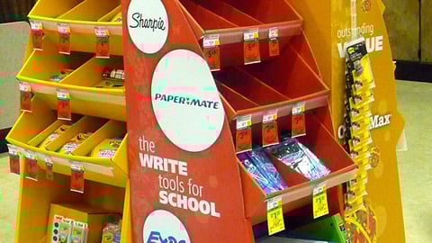 OfficeMax Back-to-School Shippers