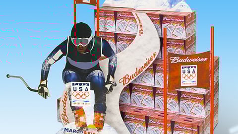 Bud Olympic Downhill Ski Spectacular