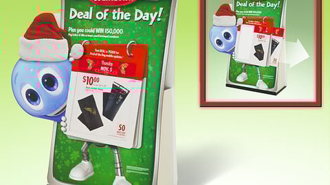 Kmart Mr. Bluelight Standee