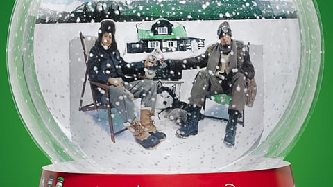 Smirnoff Ice Holiday Pole Topper