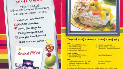 Marzetti Apple Dip Sweeps Take-One