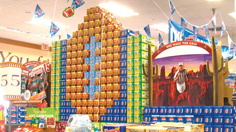 PepsiCo Super Bowl Case Stack