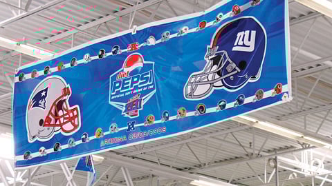 Pepsi Super Bowl Banner