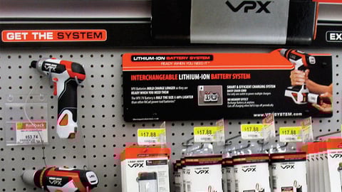 Black & Decker VPX Pegboard Sign