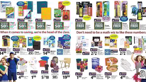Rite Aid Back-to-School Feature
