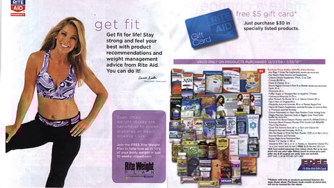 Rite Aid 'Get Fit' Catalog Feature