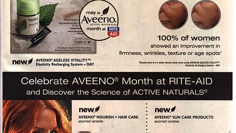 Rite Aid 'Aveeno Month' Feature