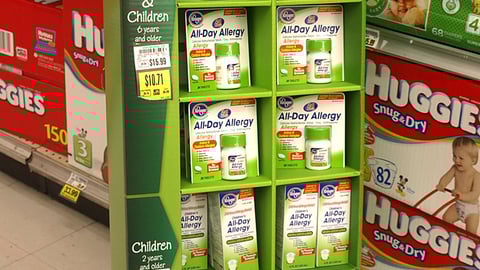 Kroger All-Day Allergy Floorstand