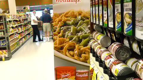 Campbell's Green Bean Casserole Aisle Violator 