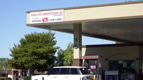 Safeway Club Card Gasoline Savings Banner