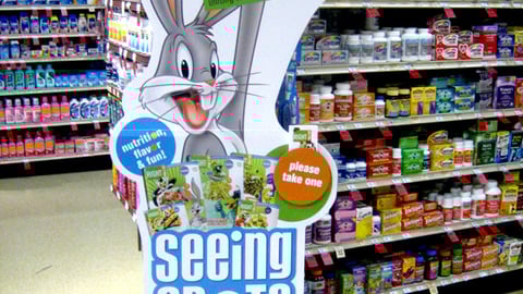 Safeway Eating Right Kids Standee