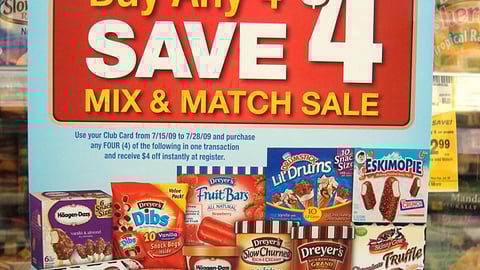Nestle Buy 4 Save $4 Poster