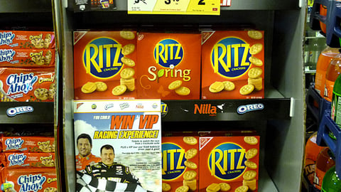 Nabisco NASCAR Floorstand