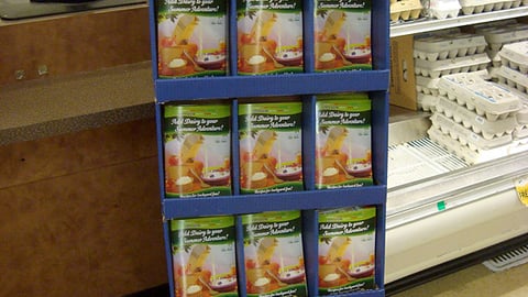 Safeway 'Summer Dairy Adventure' Recipe Book Shipper