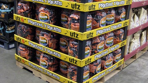 Utz Sam's Club Halloween Pallet