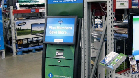 Sam's Club eValues Kiosk