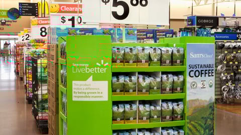 Sam's Choice Sustainable Coffee Pallet