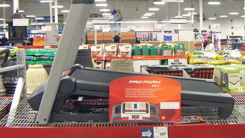 Pro-Form Treadmill Sign