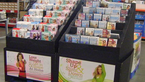 Fitness DVD Pallets