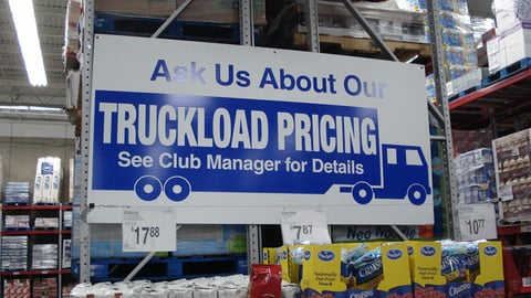 Sam's 'Truckload Pricing' Banner