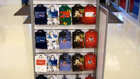 Sears Holiday Gift Card Floorstand