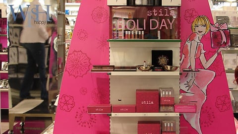Stila Holiday Endcap