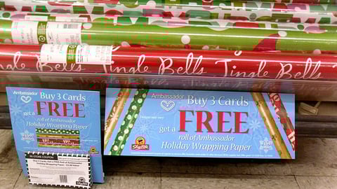 Ambassador Holiday Incentive Signs