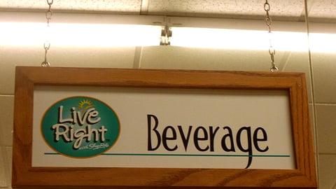 ShopRite 'LiveRight' Category Marker