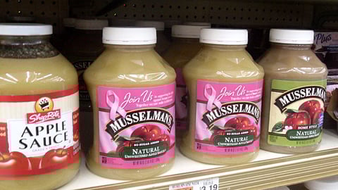 Musselman's Pink Packaging