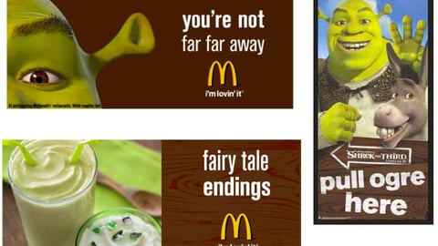 McDonald's "Shrek the Third" Signage 