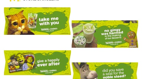 McDonald's 'Shrek the Third' Danglers