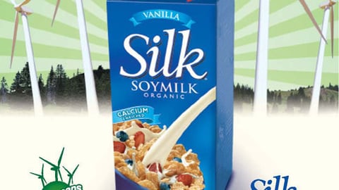 Silk Soymilk 'Green Caps for Green Energy' FSI