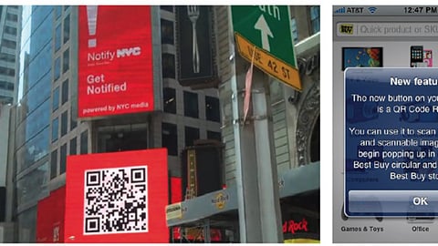 Times Square QR Code