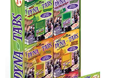 Dyna Tabs Packaging and Display