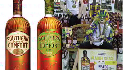 Southern Comfort Packaging and Displays