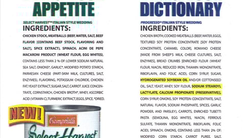 Campbell's Progresso Comparison FSI