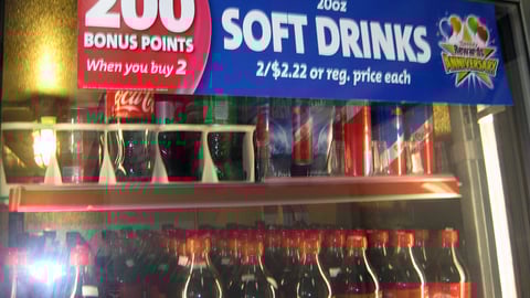 Speedway 'Speedy Rewards Anniversary' Cooler Cling